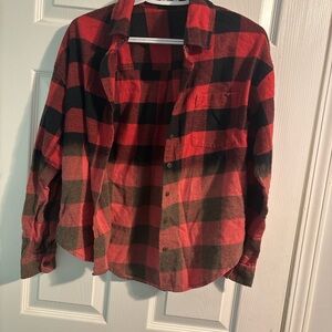 Buffalo Plaid Flannel Shirt